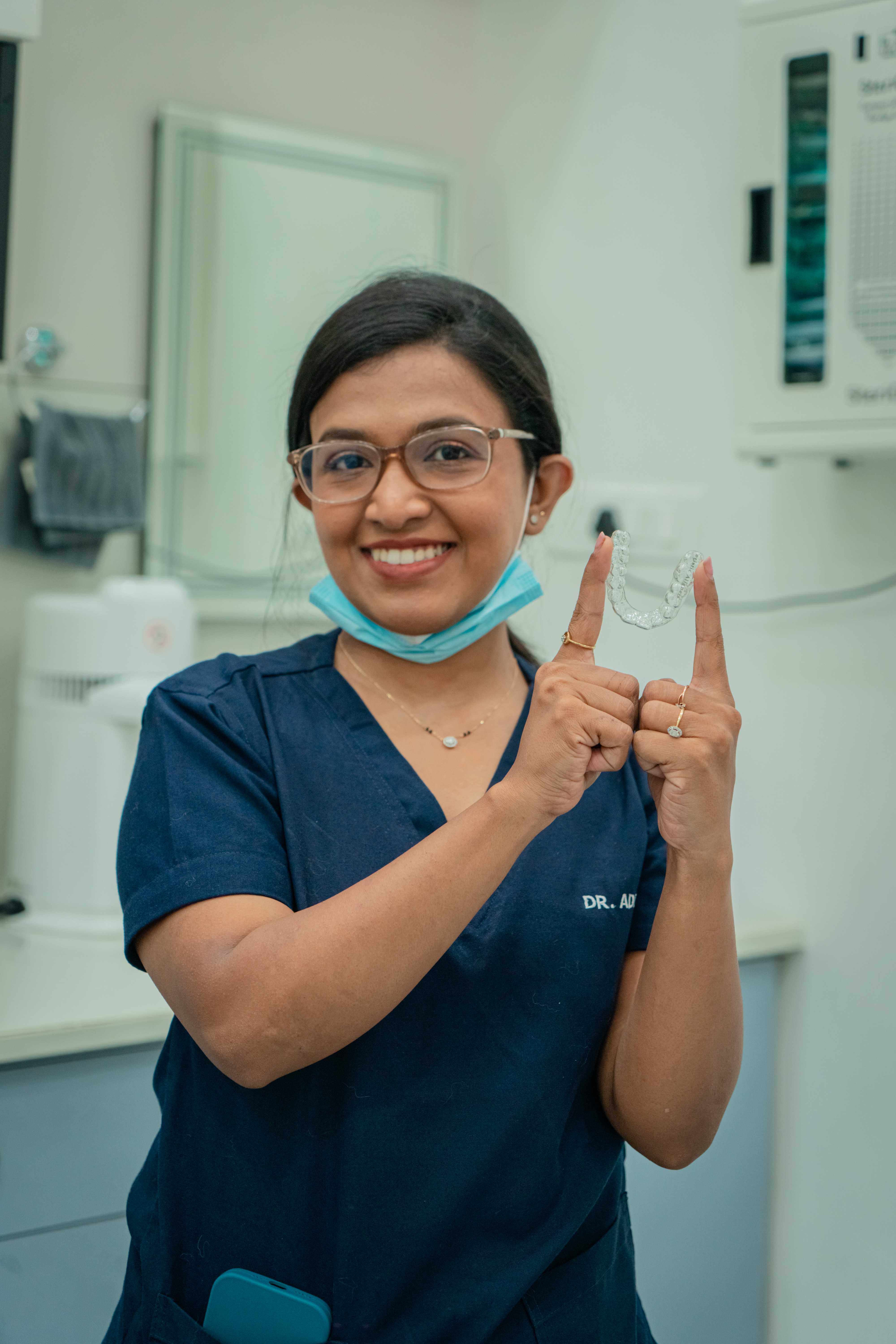 Dr. Aditi in Clinic